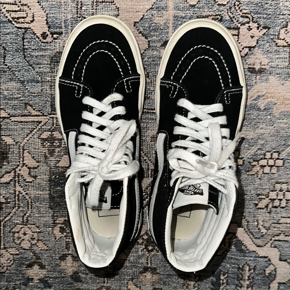 Vans Classic Black and White High-Tops